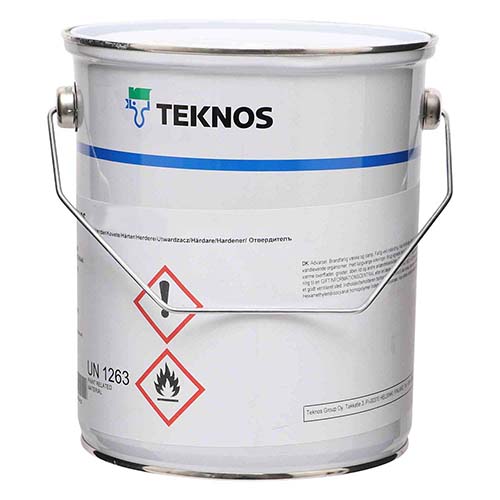 Se Teknos epoxy hærder - 7200-00 4 ltr. hos HC Farver