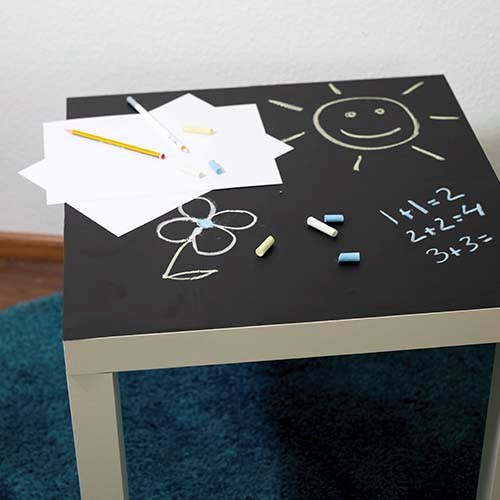 Skole tavle folie incl. kridt - 45 x 200 cm.