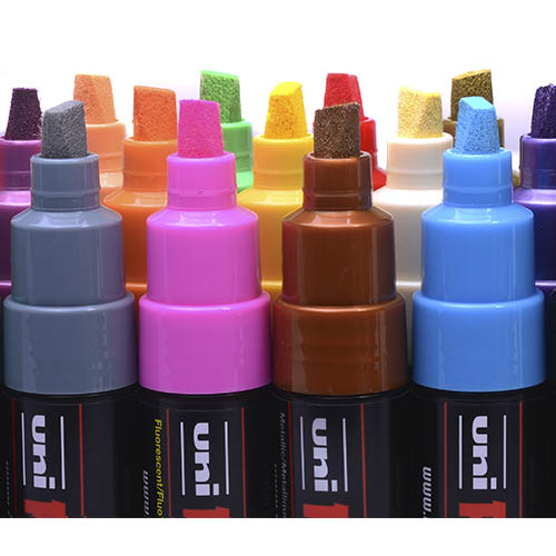 Billede af Uni Posca / PC-8K / 8 mm. Metallic Pink hos HC Farver