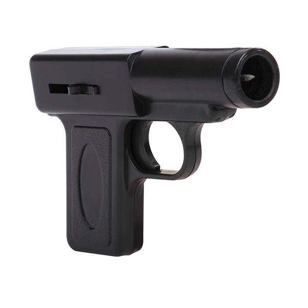 Hundeprop pistol i plast - ass. farver