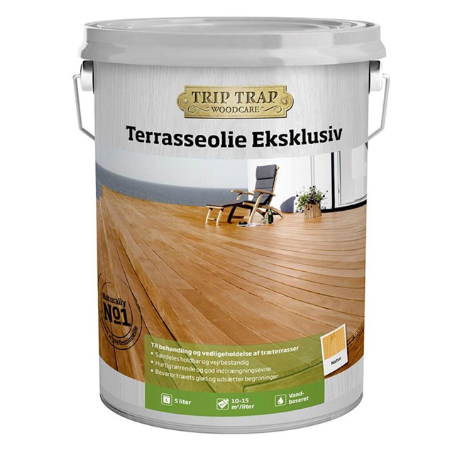 Trip Trap Terrasseolie Eksklusiv - 5 ltr.