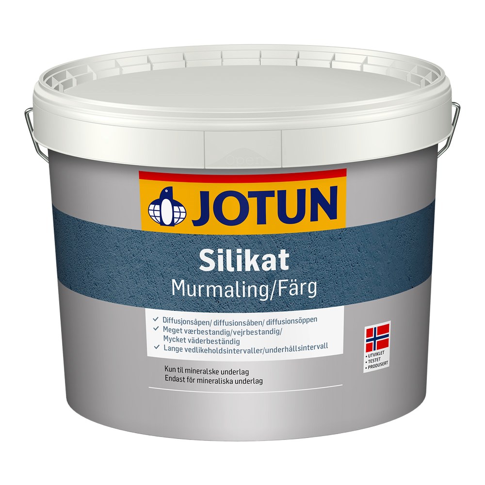 Se Jotun Silikat Murmaling 9 ltr. hos HC Farver