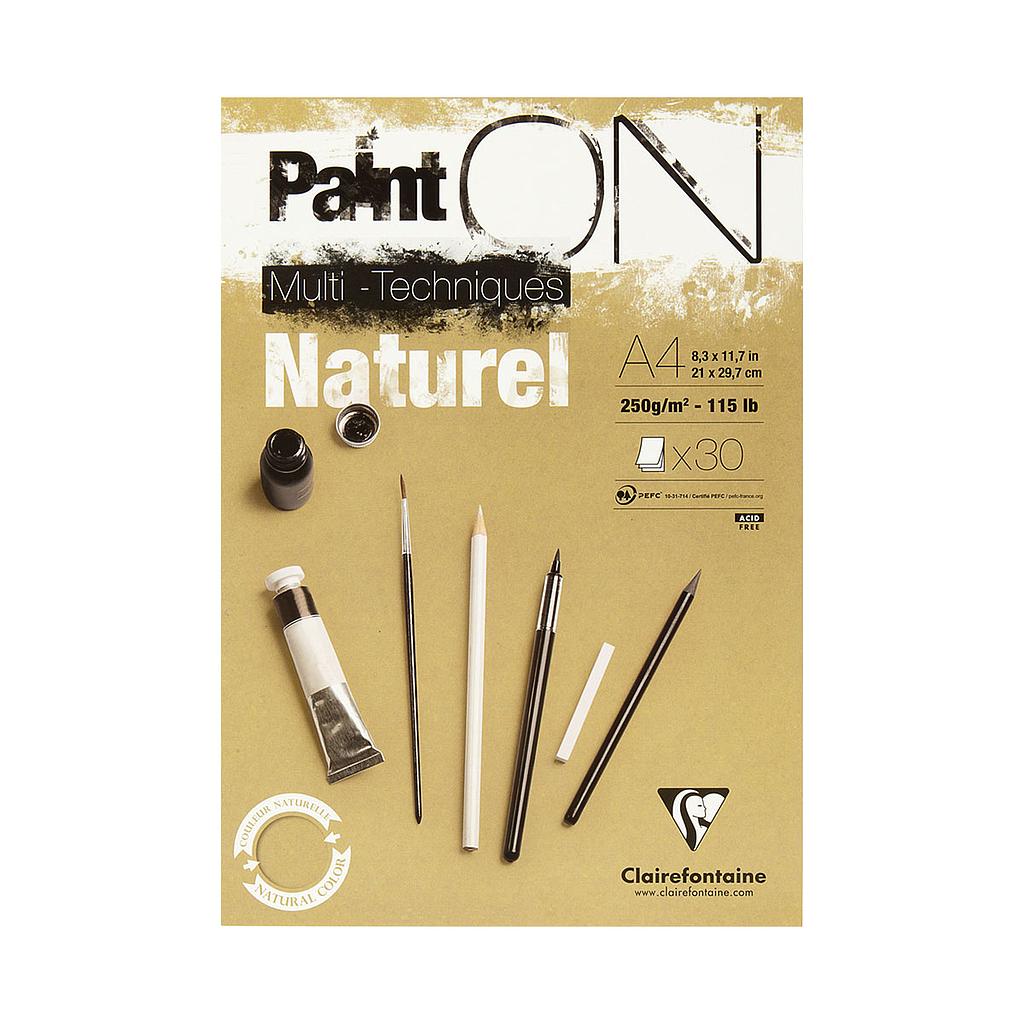 Billede af Paint ON - Naturel - 30 ark. A5 - 30 ark