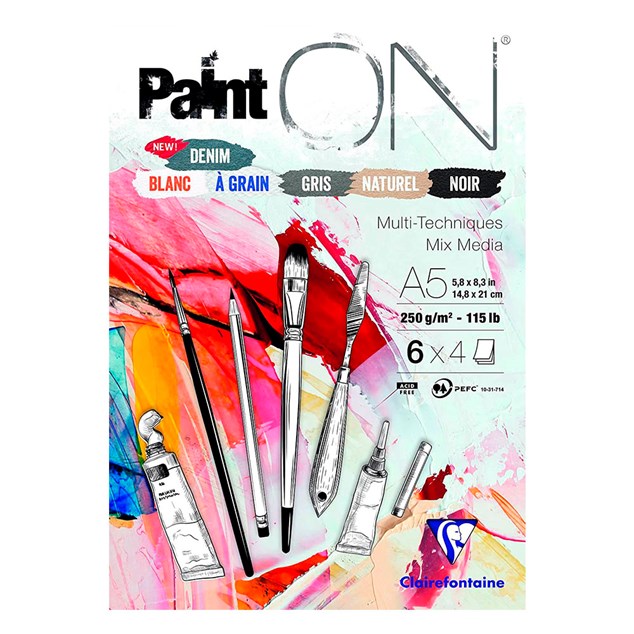 Paint ON - Mix media - 24 ark.  