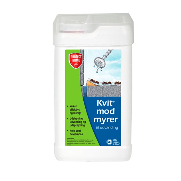 Kvit mod myrer til udstrøning, udvanding m.m - 1 kg.