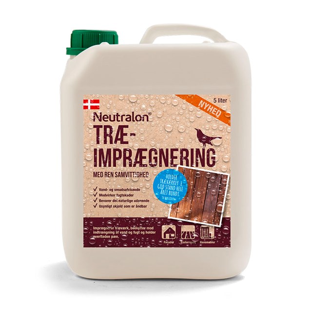 Neutralon Træimprægnering - 5 ltr. (ca. 35 kvm.)