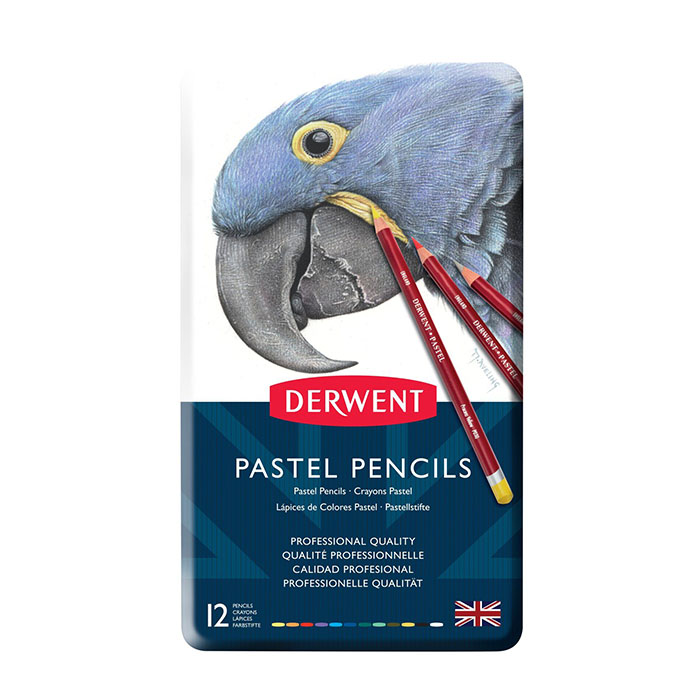 Billede af Derwent Pastel - 12 stk. - Fast Lavpris