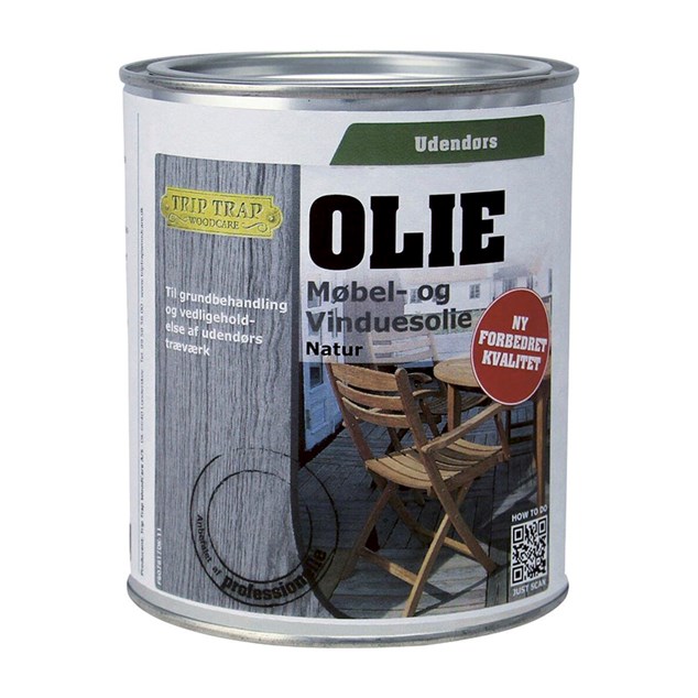 Trip Trap Møbel og vinduesolie - 750 ml. (alkydbaseret)