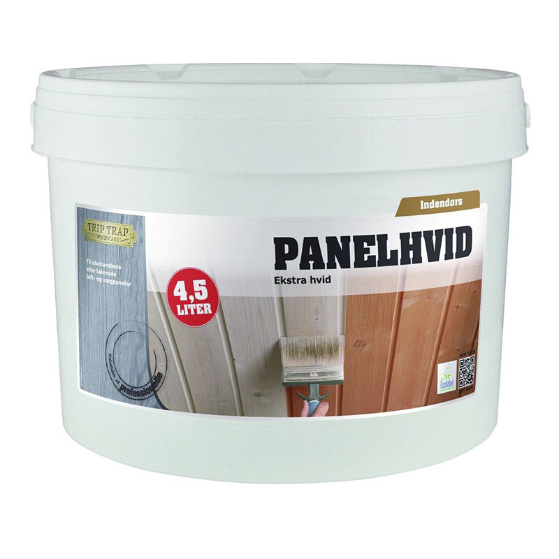 Billede af Trip Trap Panelhvid - Ekstra Hvid - 4,5 ... 4,5 liter