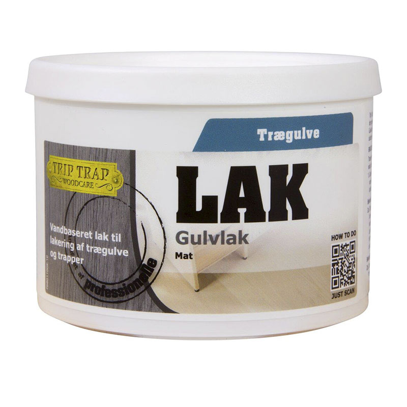 Trip Trap Gulvlak - 0,38 ltr. Mat (Glans 10)