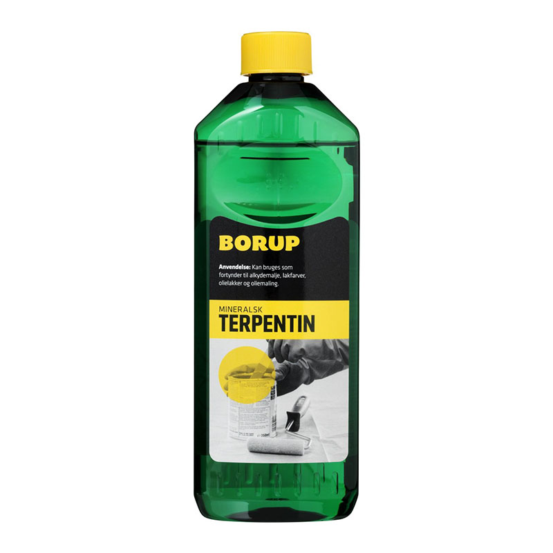 Se Borup Terpentin Mineralsk 0,5lt hos HC Farver