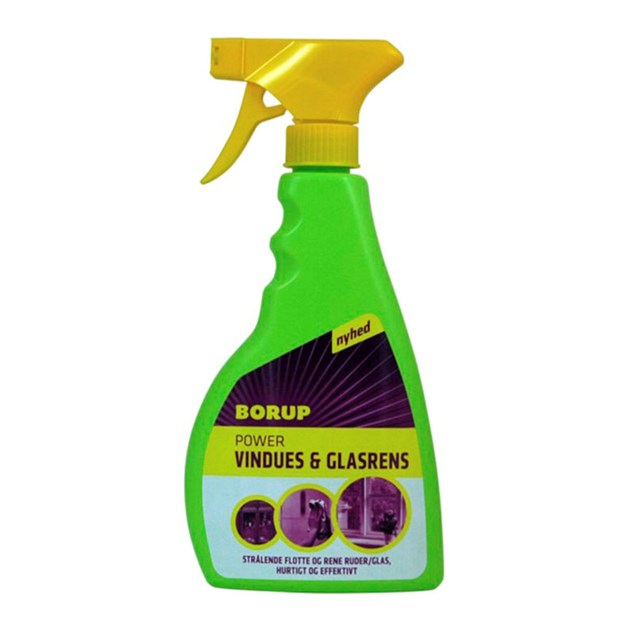 Borup Power Vindues og glasrens - 500 ml.