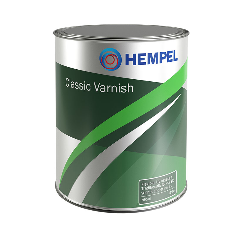 Se Hempel Classic Varnish - Alkyd klarlak 2,5 ltr hos HC Farver