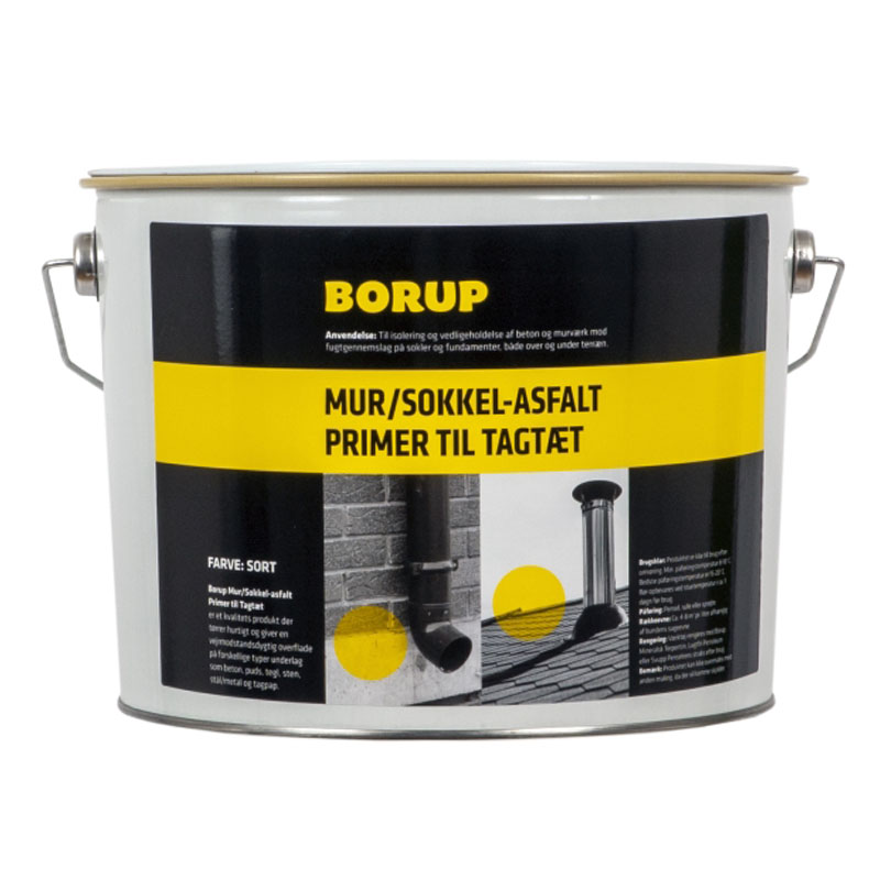 Billede af Borup Mur/Sokkel - Asfalt 4,0 ltr. hos HC Farver