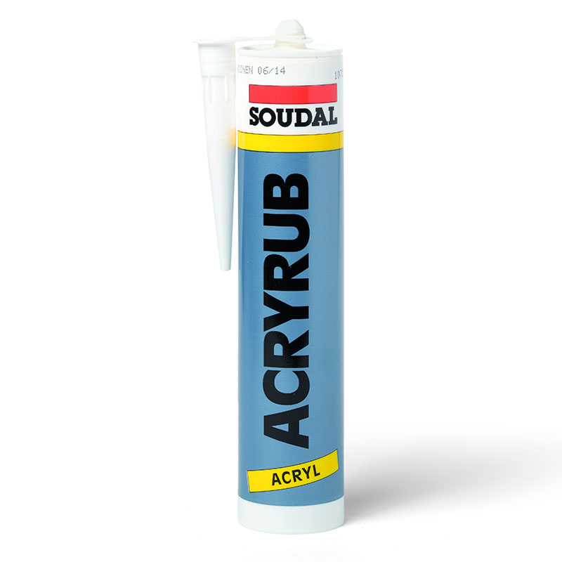 Billede af Soudal Acryrub - Proff akrylfuge - 310 m... hos HC Farver