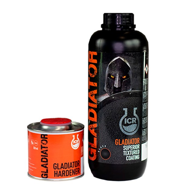 Gladiator - Sort - Ridsefast maling