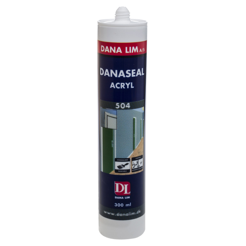 Billede af Danaseal acryl 504 - Proff akrylfuge - 3...