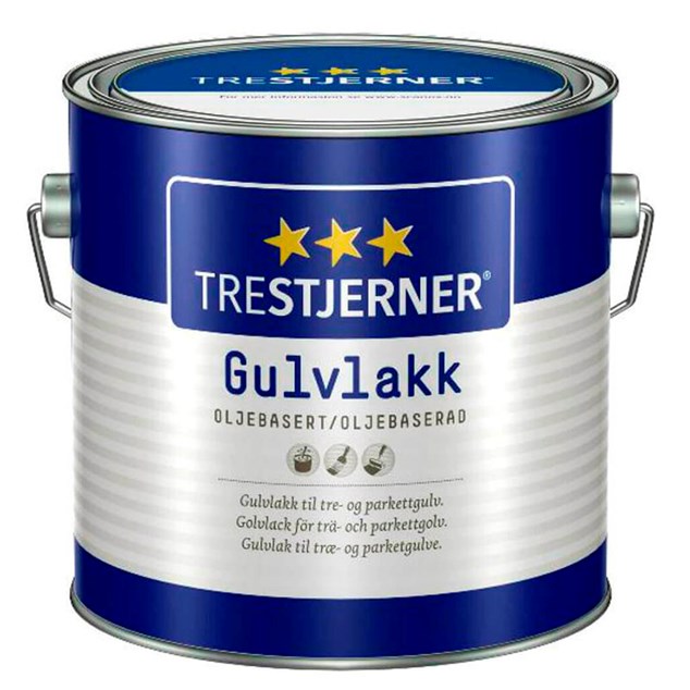 Trestjerner gulvlak (alkydbaseret)