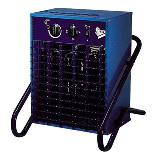 Lej varmeblæser (9 kw) fra 100 kr.