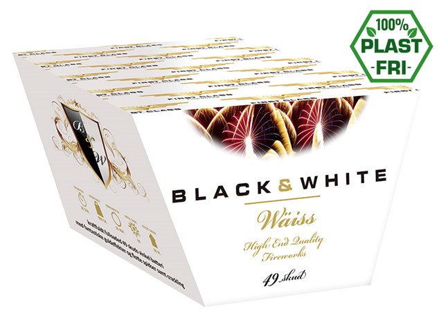 Restsalg - Wäiss - 49 skuds vinkelbatteri - 980 gr. nem - Nr. 34