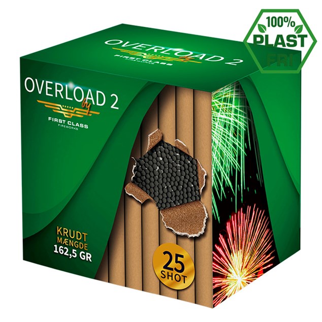 Overload 2 - 25 skuds batteri - Ø25mm - Nr. 81