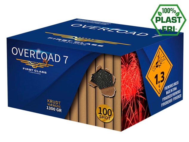 Overload 7 - 100 skuds compoundbatteri - Testvinder - Nr. 86 