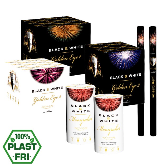 Golden Eye sortiment med 7 dele - Nr. 76 