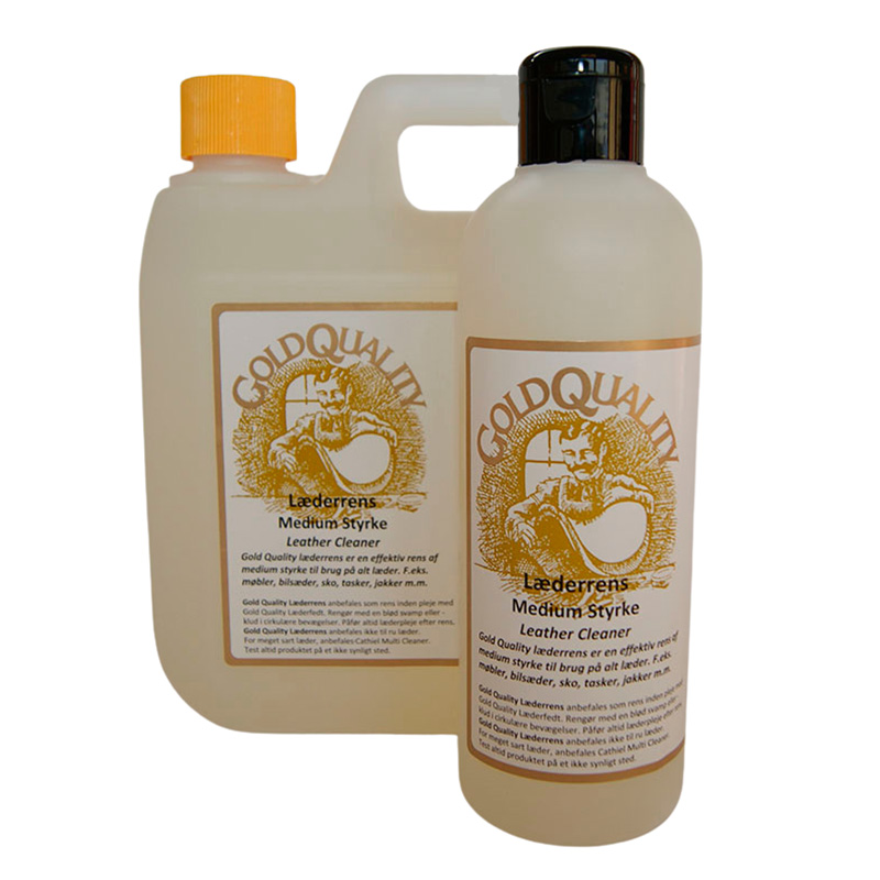 Gold Quality læderrens medium  1000 ml.