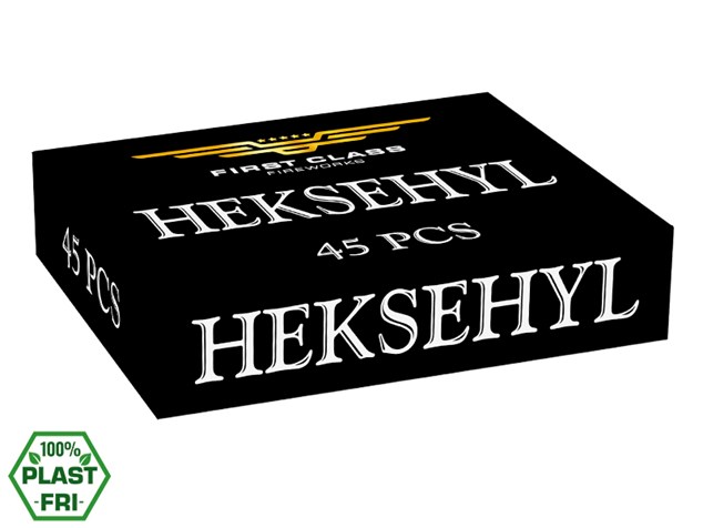 Klassiske gule heksehyl - 45 stk. - Nr. 61