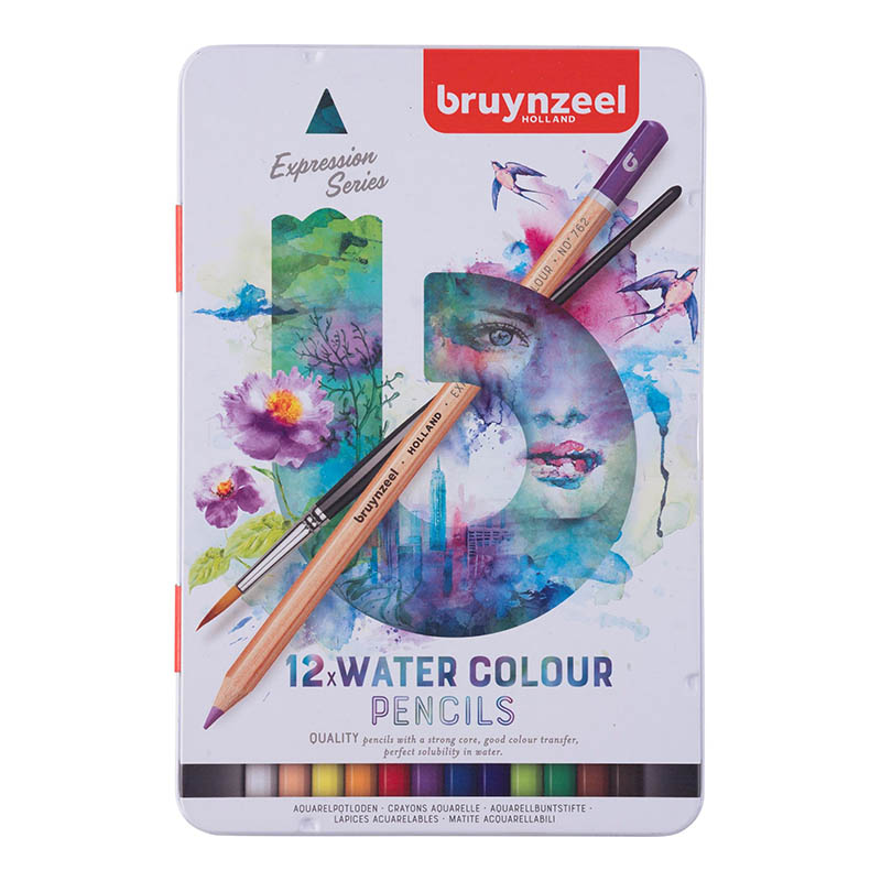 Billede af Bruynzeel Watercolour Expression - 12 st...