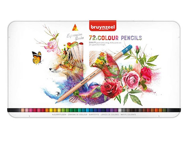 Bruynzeel colour pencils expression - 72 stk. - Fast Lavpris 