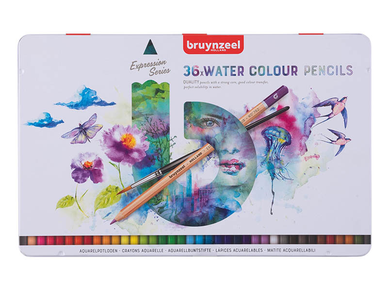 Billede af Bruynzeel Watercolour Expression - 36 st...