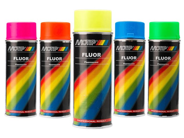 Motip Florescerende Spray - 400 ml.