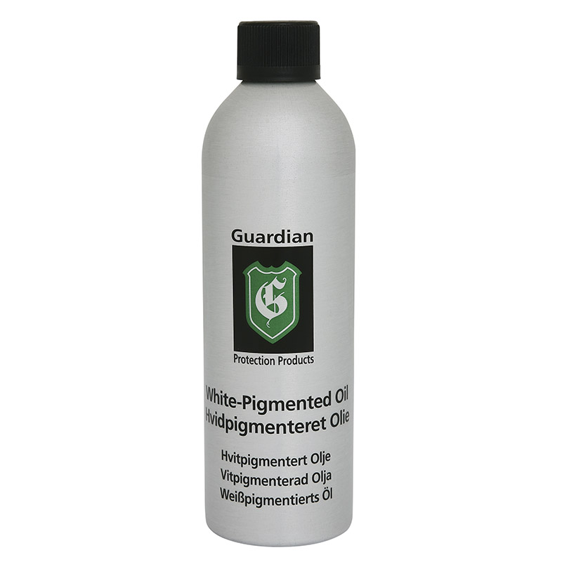 Billede af Guardian hvidpigmenteret olie - 400 ml.