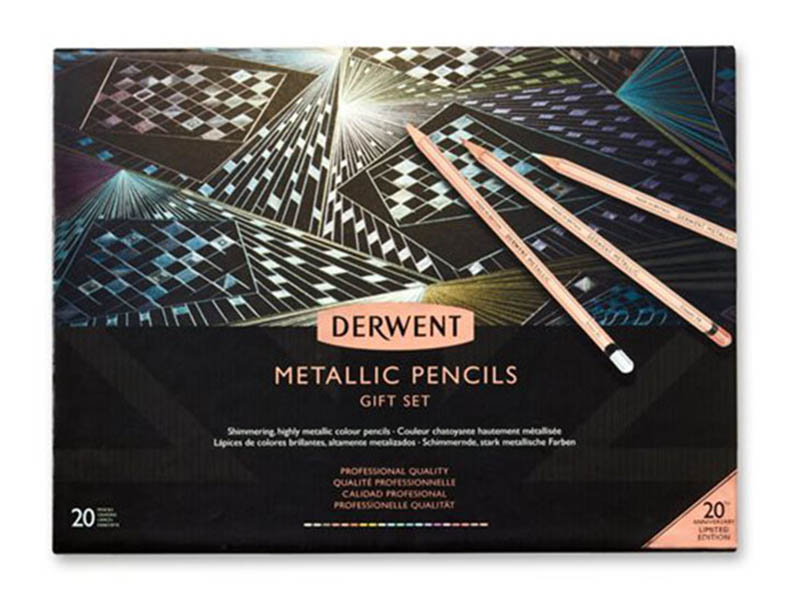 Se Derwent Metallic - Limited Edition - 20 ... hos HC Farver