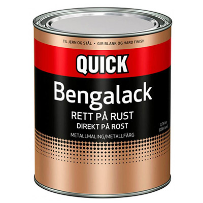 Quick Bengalack Ret På Rust 0 75 Ltr.