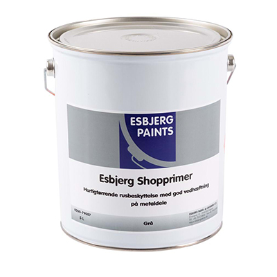 Esbjerg Shop Primer - 5 ltr. - SPAR 25% 0200-79089 - Sort