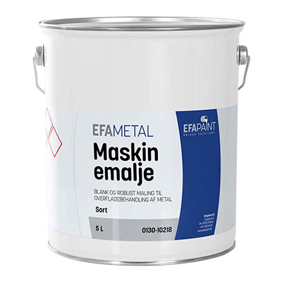 Esbjerg Maskinemalje 5 ltr. - SPAR 25% 0130-83074 - Volvo Valmet Sort