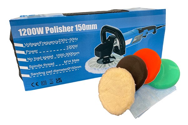 Starchem polermaskine inkl. polerpuder 
