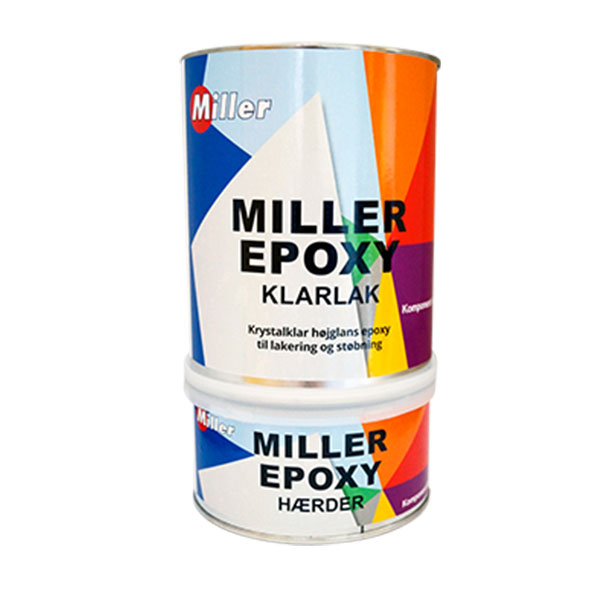 Billede af Miller 2k epoxyklarlak - støbning optil ...