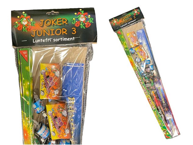 Joker junior sortiment 3 ( ekstra stort luntefri sortiment )