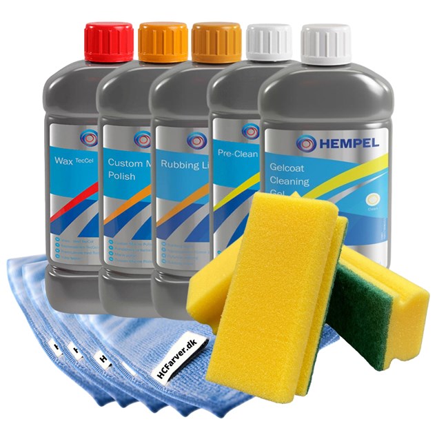 Hempel plejepakke til misfarvet gelcoat (gel)