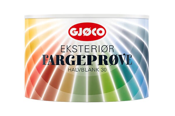 Gjøco farveprøve udendørs - 0,5 ltr.