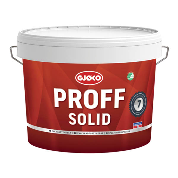 Se Gjøco Solid 7 vaskbar vægmaling - valgfr... 0,68 liter hos HC Farver