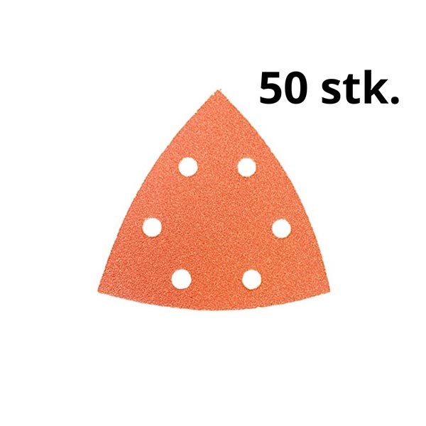 Sandpapir til trekantssliber - 50 stk.