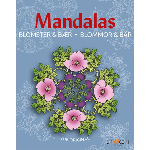 Mandalas malebog - Blomster og bær - The original