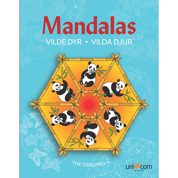 Billede af Mandalas malebog - Vilde dyr - The origi...