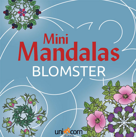 Mandalas mini malebog - Blomster