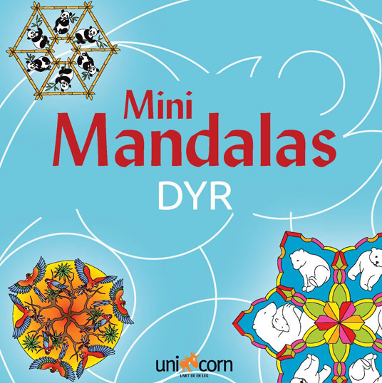 Billede af Mandalas mini malebog - Dyr
