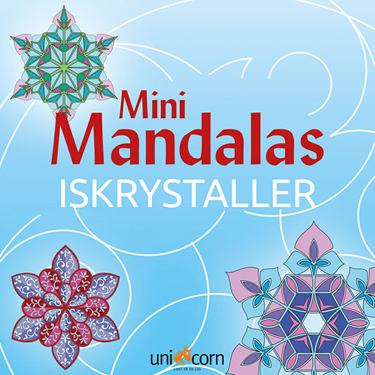 Mandalas mini malebog - Iskrystaller